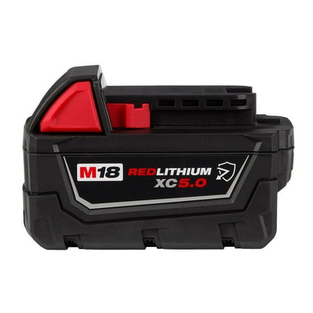 Open Box - Milwaukee 48-11-1850R M18 18V REDLITHIUM XC5.0 Oil Resistant Battery unknownBullseye Deals
