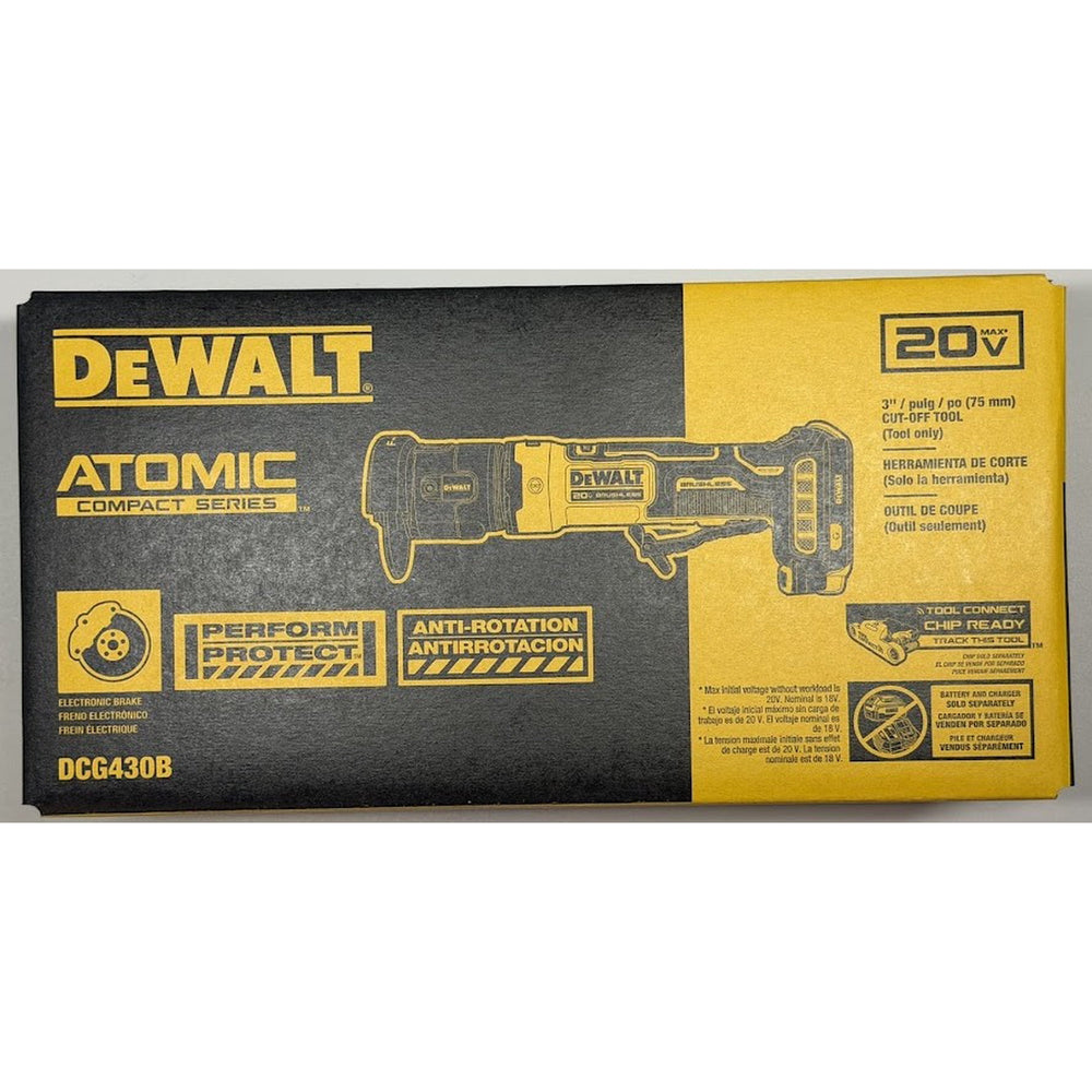 Used - DEWALT DCG430B 20V MAX Cordless 3 in. Cut-Off Tool