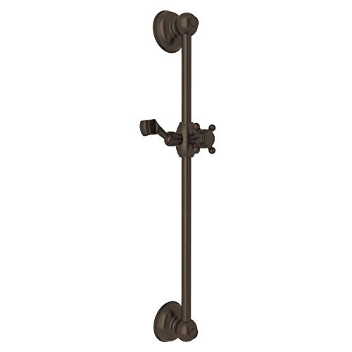 Open Box - Rohl 1201TCB 24" Slide Bar with Hand Shower Holder and Cross Handle