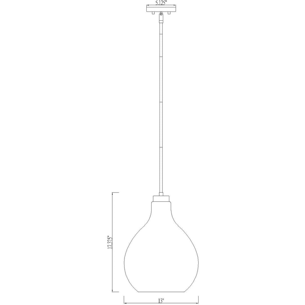 Open Box - Z-Lite 496P13-MGLD - Pendants Indoor Lighting