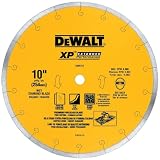 Used - DEWALT DW4764 10-Inch by .060-Inch Premium XP4 Tile Blade Wet