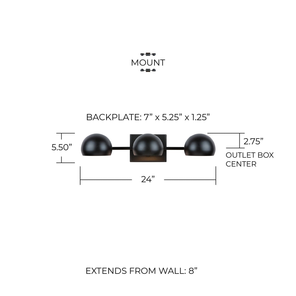 Open Box - Capital Lighting 133131MB - Bathroom Fixtures Indoor Lighting