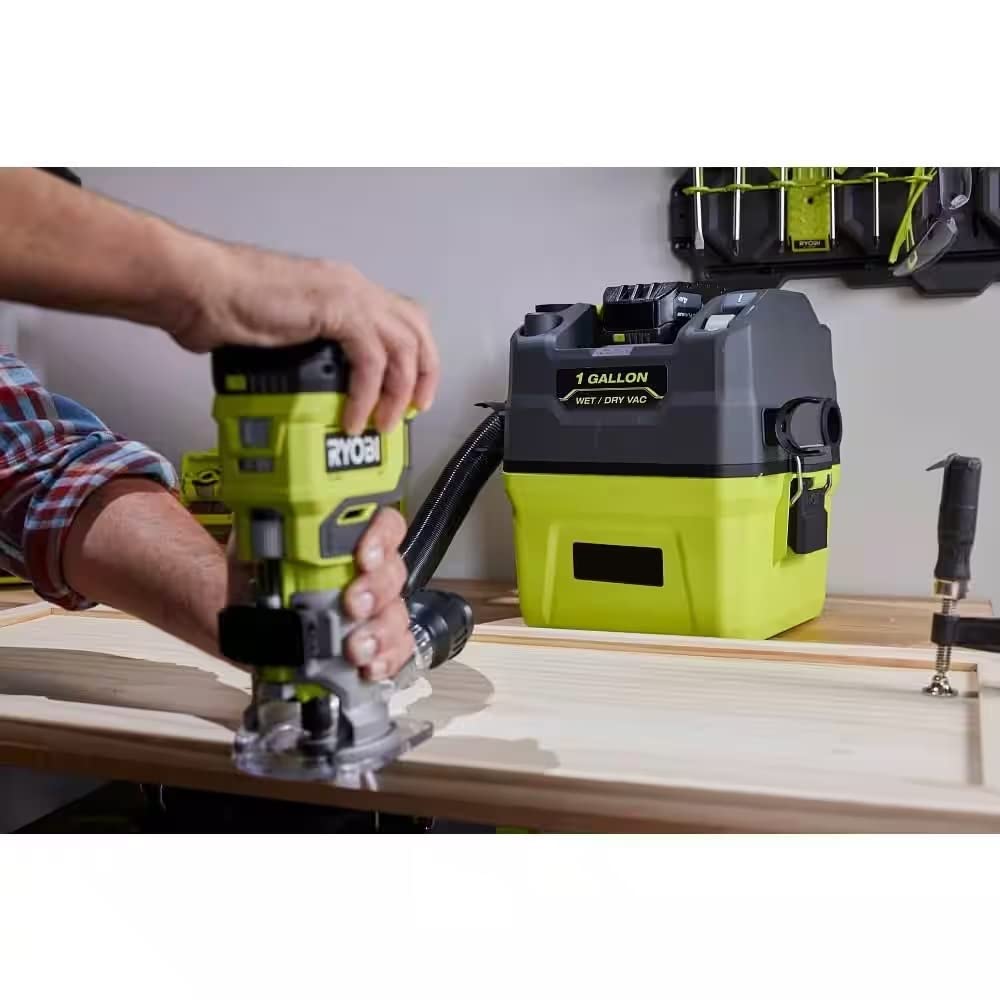 Used - RYOBI 18V ONE+ Cordless 1 Gal. Wet/Dry Vacuum (Tool Only)