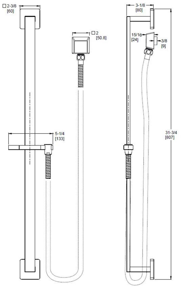 Open Box - Pfister HSK-41SHWK - Shower Components Bath and Shower Accessories
