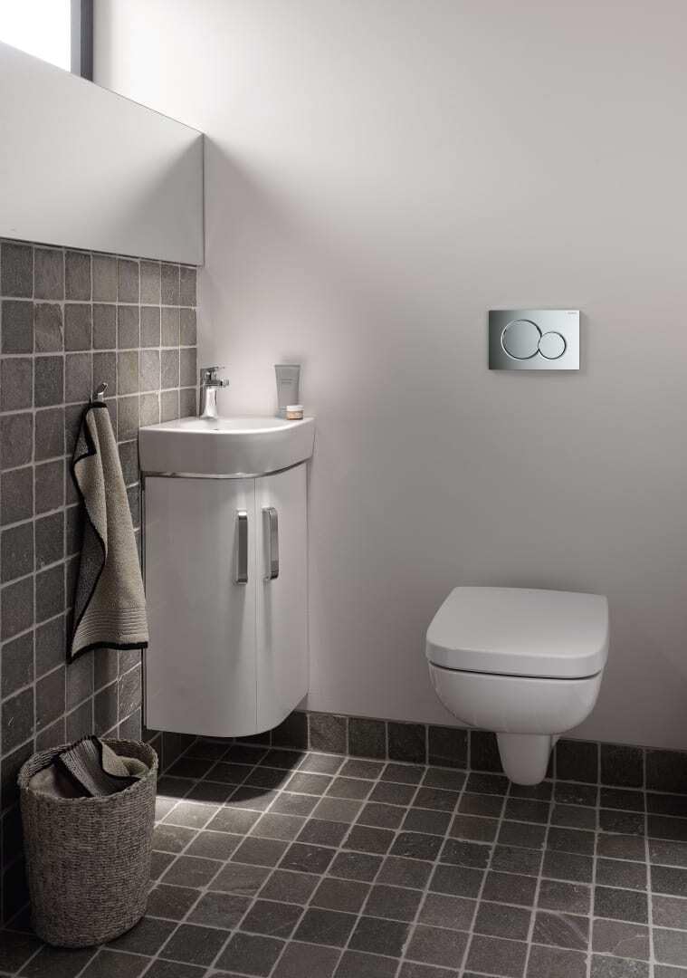 Open Box - Geberit 115.770.21.5 Sigma 01 Dual-Flush Actuator Plate