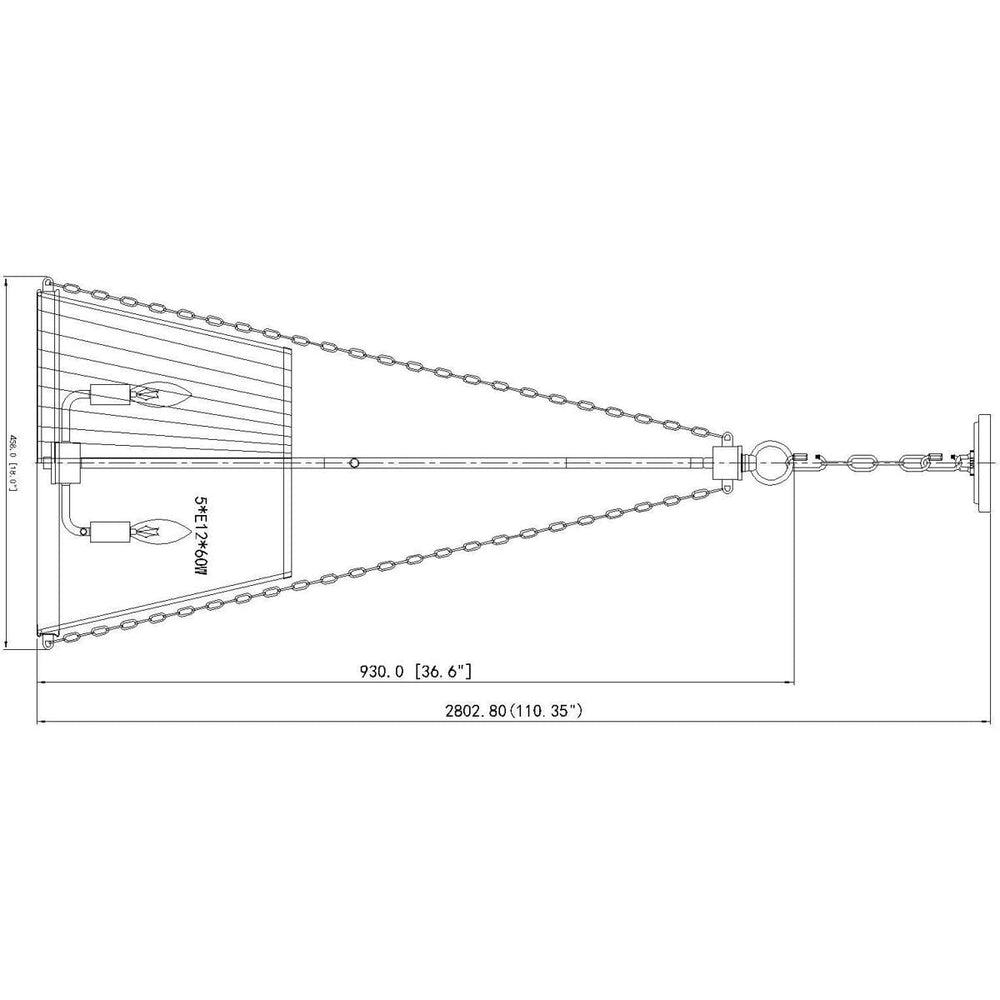 Open Box - Z-Lite 1954P18-BN - Pendants Indoor Lighting