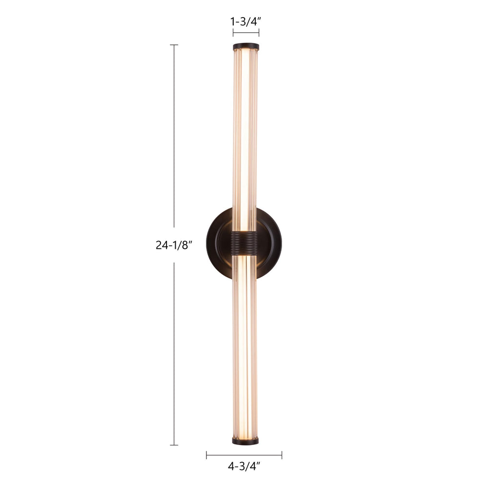 Open Box - Alora Lighting WV509024MB-UNV - Bathroom Fixtures Indoor Lighting