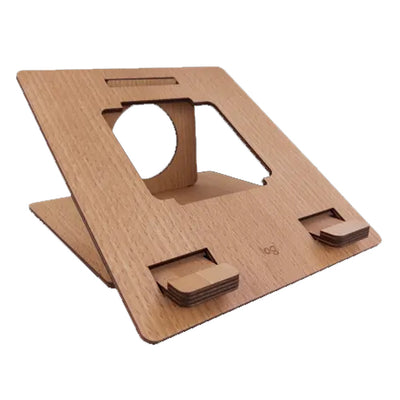 Refurbished - Logi Wooden Laptop Stand