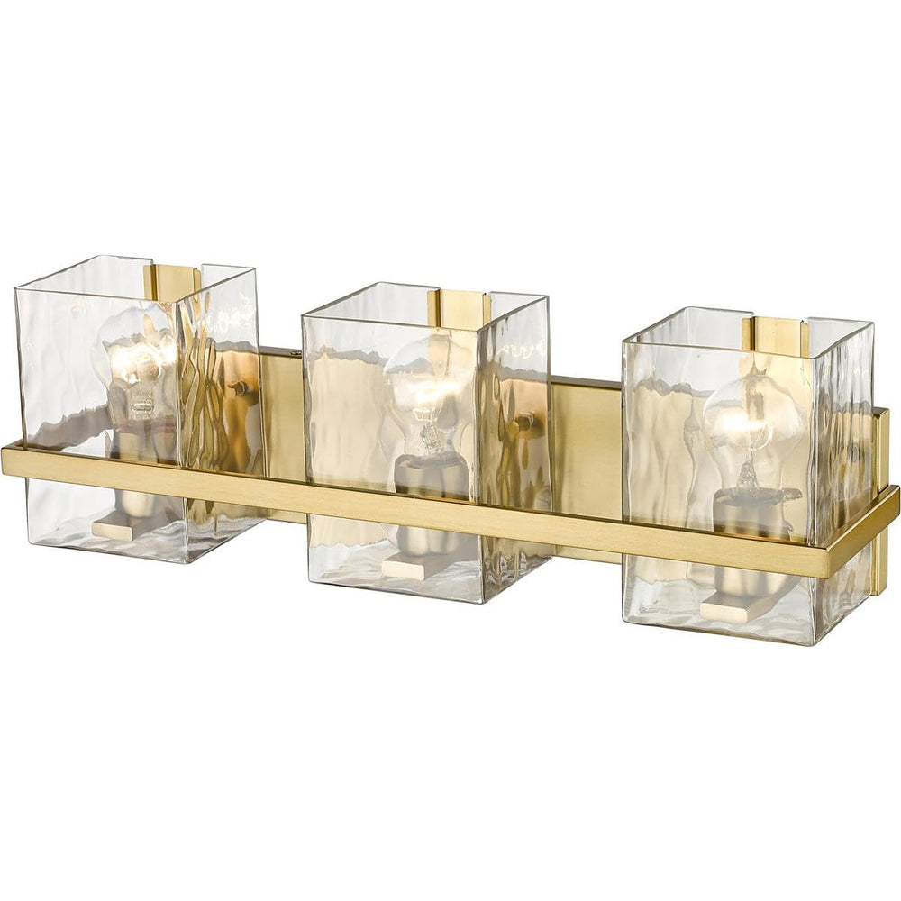 Open Box - Z-Lite 1938-3V-MGLD - Bathroom Fixtures Indoor Lighting