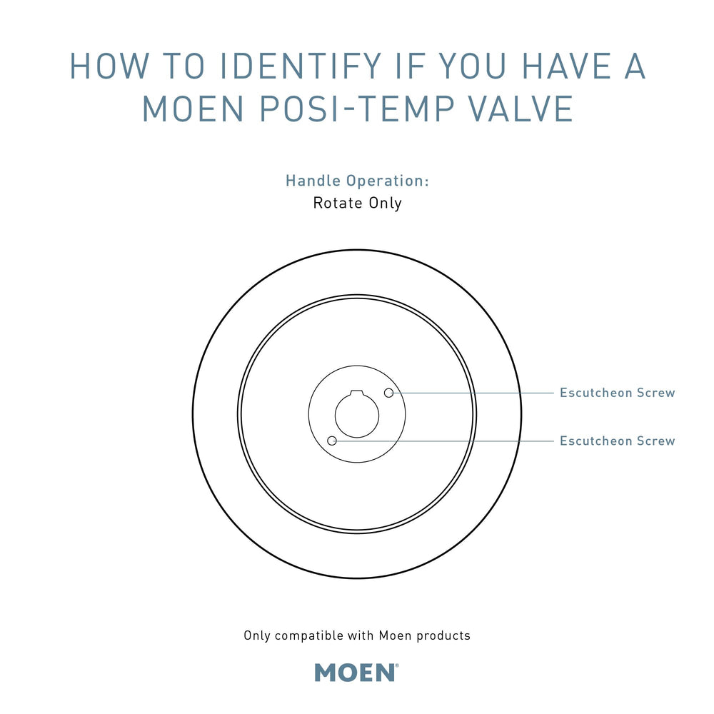 Open Box - Moen TS2201BN - Valve Trim Only Showers