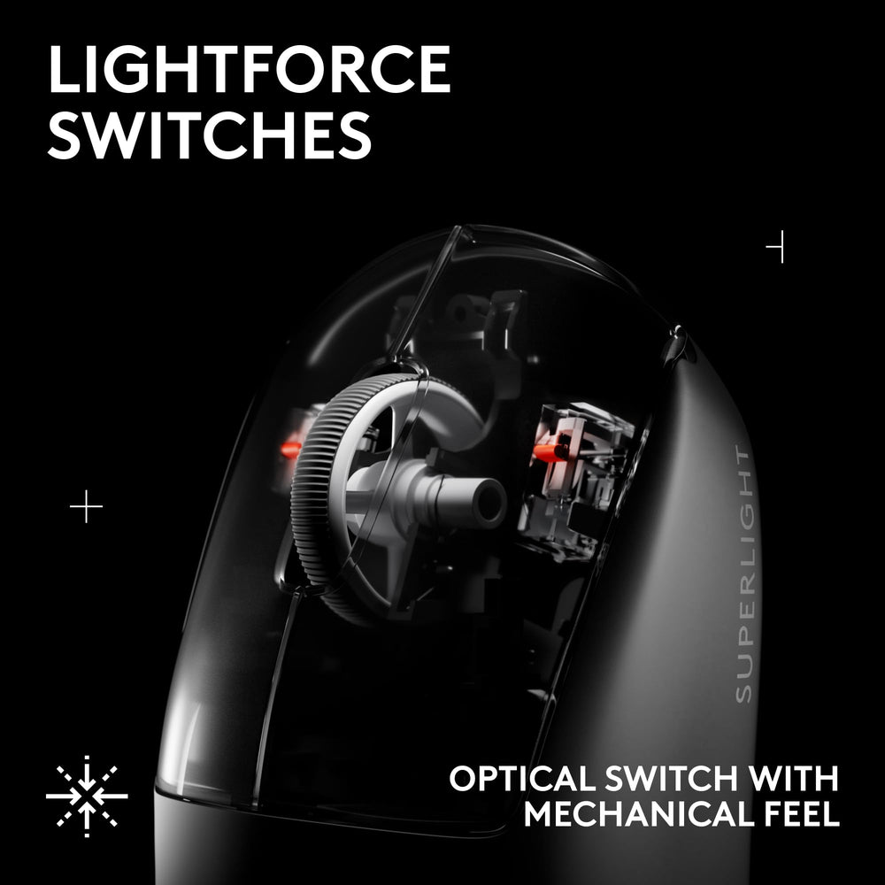 Refurbished - G PRO X SUPERLIGHT 2 LIGHTSPEED Gaming Mouse-WHITE-2.4GHZ-#215 910-006636