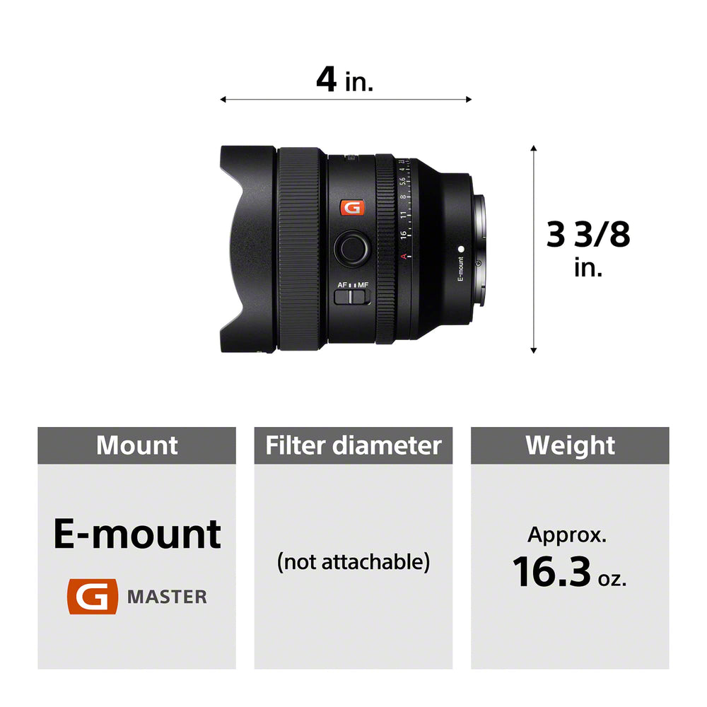 Refurbished - SONY SEL14F18GM Interchangeable Lens Camera