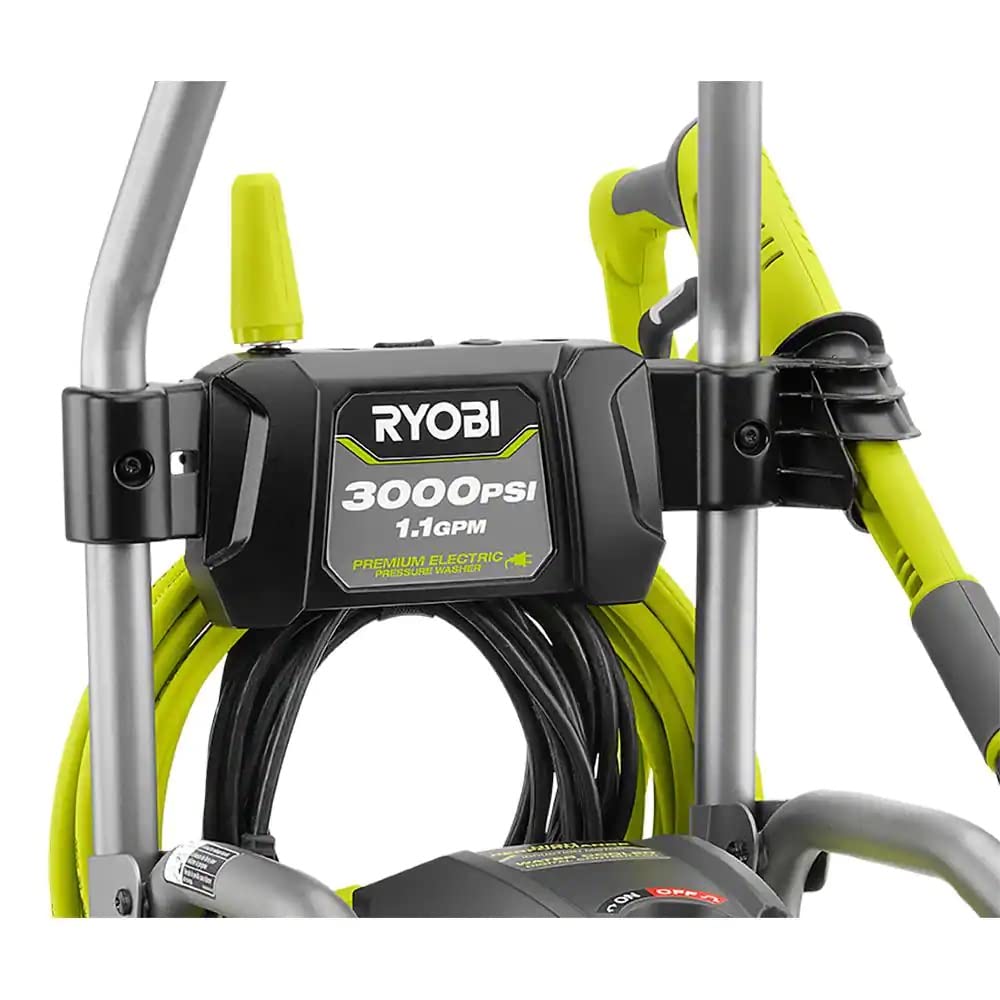 Used - RYOBI 3000 PSI 1.1 GPM Cold Water Electric Pressure Washer
