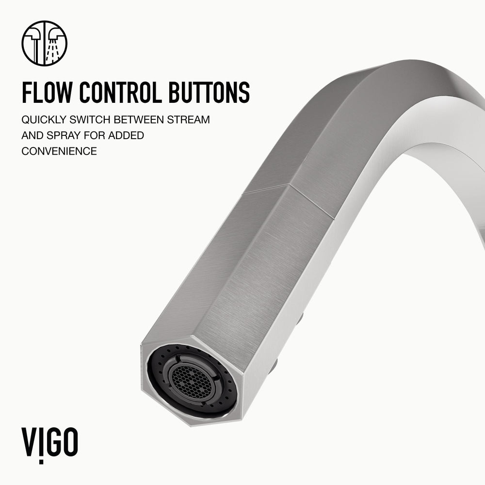 Open Box - Vigo VG02034ST - Kitchen Faucet