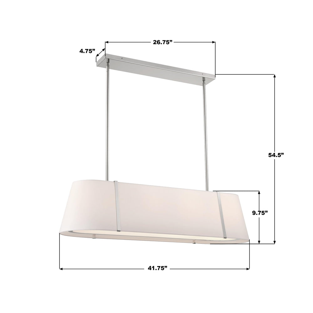 Open Box - Crystorama Lighting Group FUL-917-PN - Chandeliers Indoor Lighting