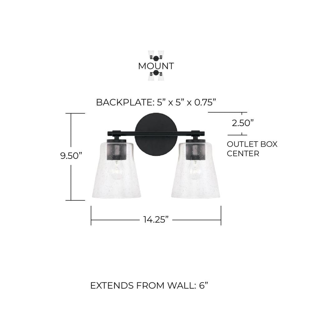Open Box - Capital Lighting 146921BN-533 - Bathroom Fixtures Indoor Lighting