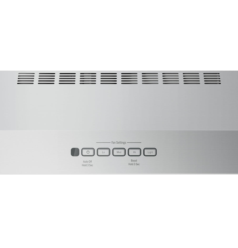 Open Box - GE JVX5300SJSS 300 CFM 30 Inch Wide Under Cabinet Range Hood with Auto Shut Off