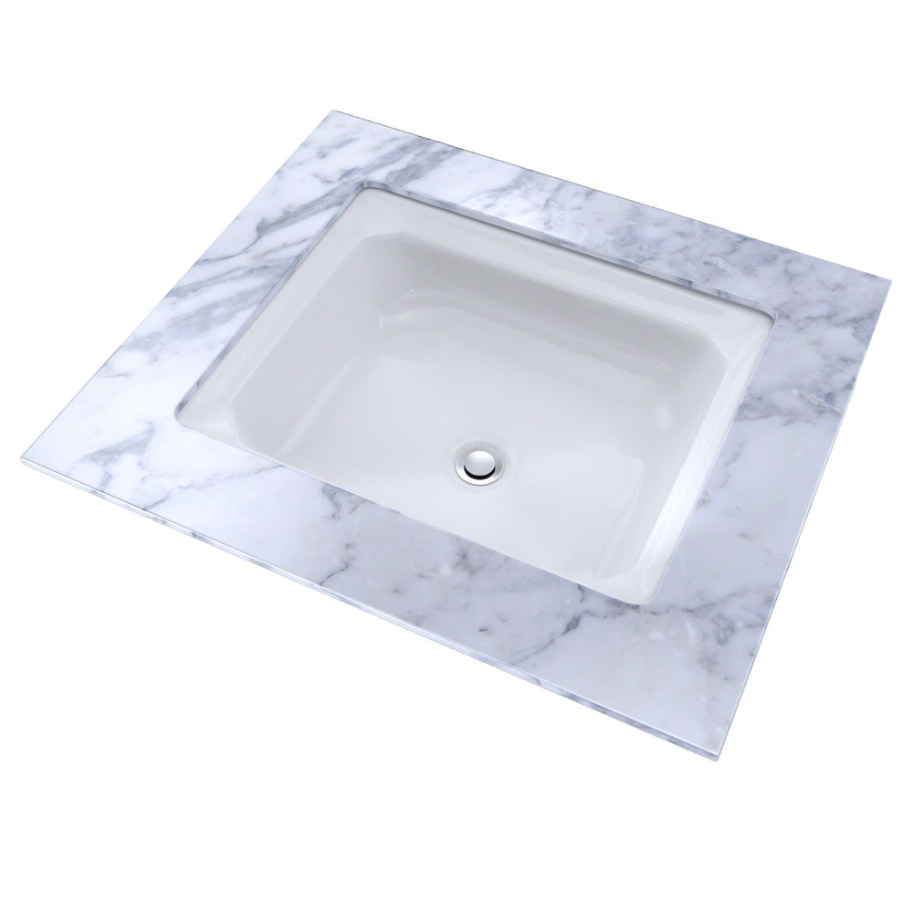 Open Box - Toto LT973G#01 Guinevere 18-5/8" Undermount Bathroom Sink with Overflow and CeFiONtect Ceramic Glaze