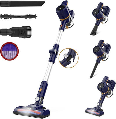 New - Tasvac N7 Blue Vacuum Cleaner 1.2l Wireless 250w