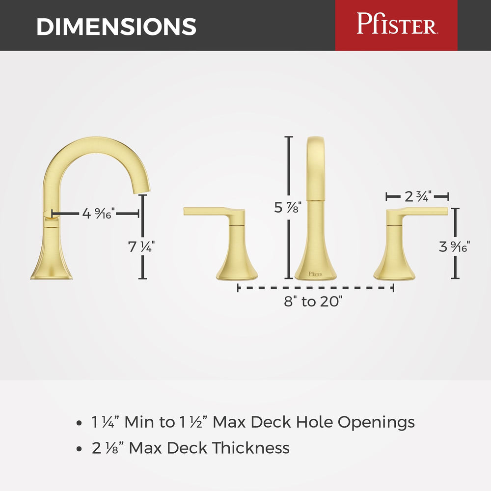 Open Box - Pfister LF-049-VRIBG - Bathroom Sink Faucets Faucet