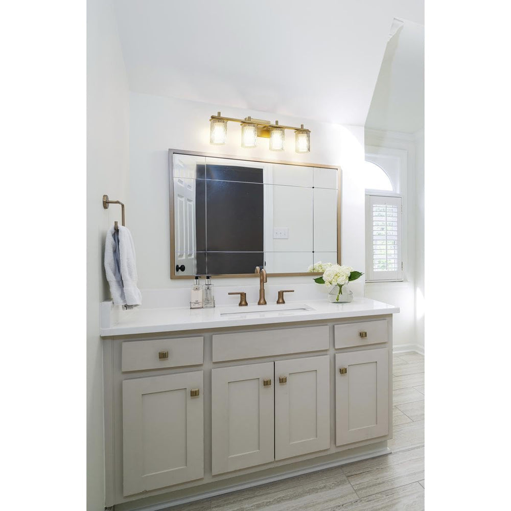 Open Box - Z-Lite 1949-4V-MGLD - Bathroom Fixtures Indoor Lighting