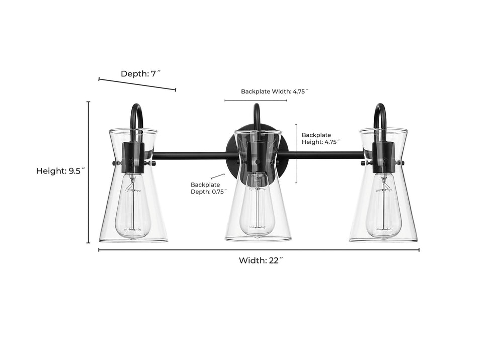 Open Box - Millennium Lighting 21003-BN - Bathroom Fixtures Indoor Lighting