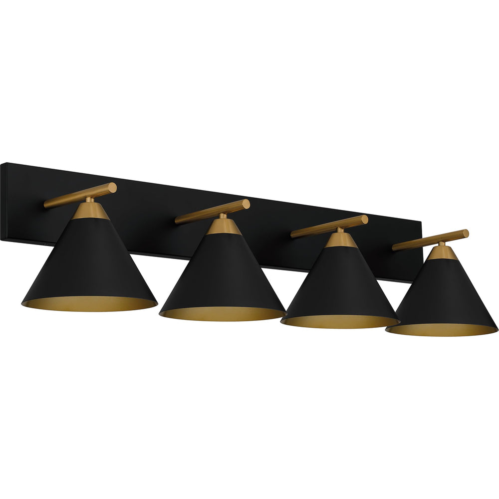 Open Box - Quoizel MTO8637MBK - Bathroom Fixtures Indoor Lighting
