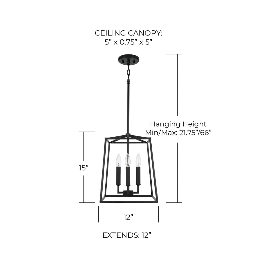 Open Box - Capital Lighting 537641MB - Pendants Indoor Lighting