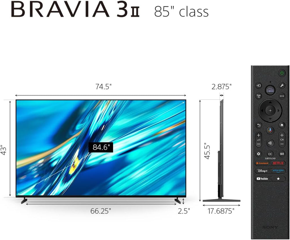 Refurbished - SONY K85XR30M2 TVs