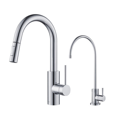 Open Box - Kraus KPF-2620-FF-100CH - Kitchen Faucet