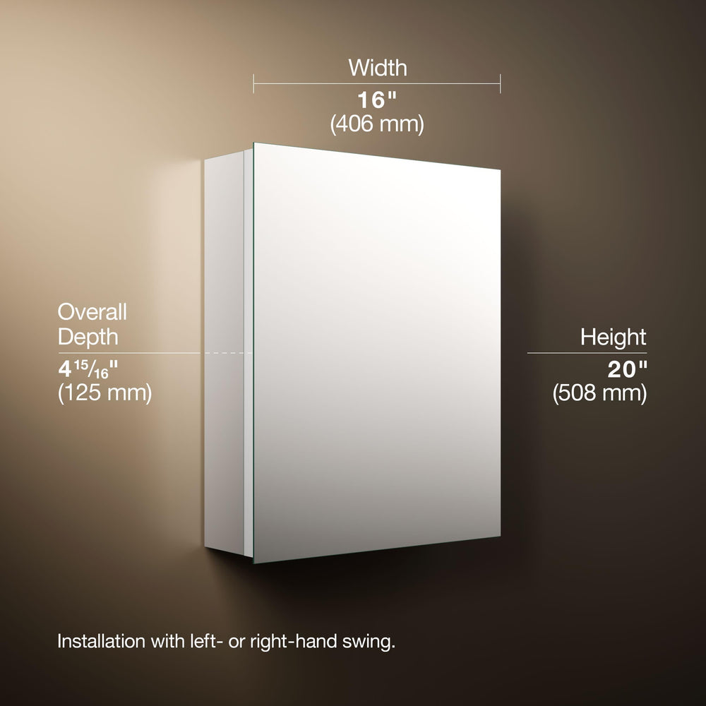 Open Box - Kohler K-56000-NA - Medicine Cabinets Bathroom Storage