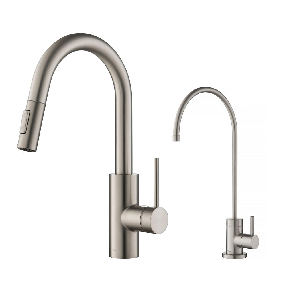 Open Box - Kraus KPF-2620-FF-100SFS - Kitchen Faucet