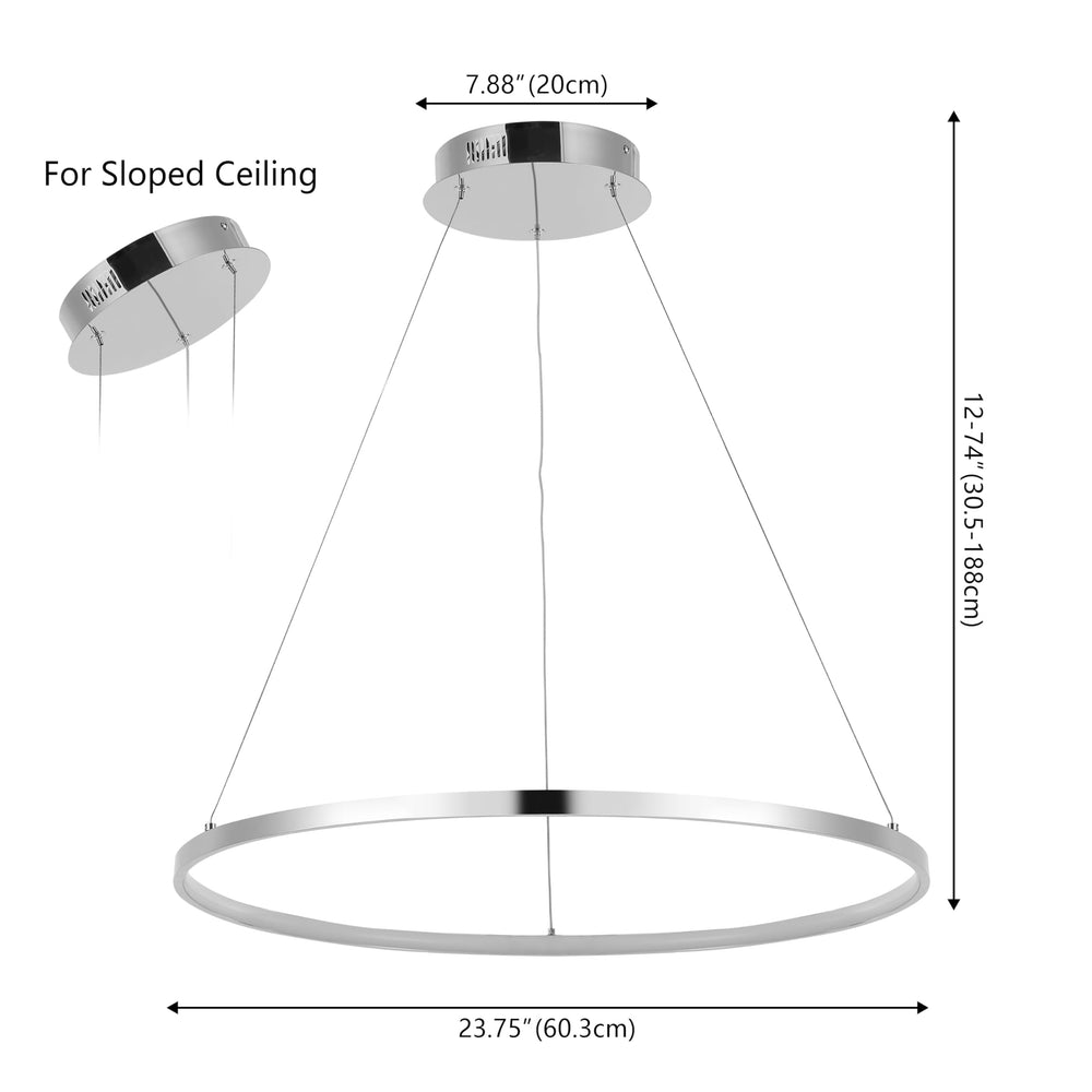 Open Box - JONATHAN Y Lighting JYL7203C - Pendants Indoor Lighting