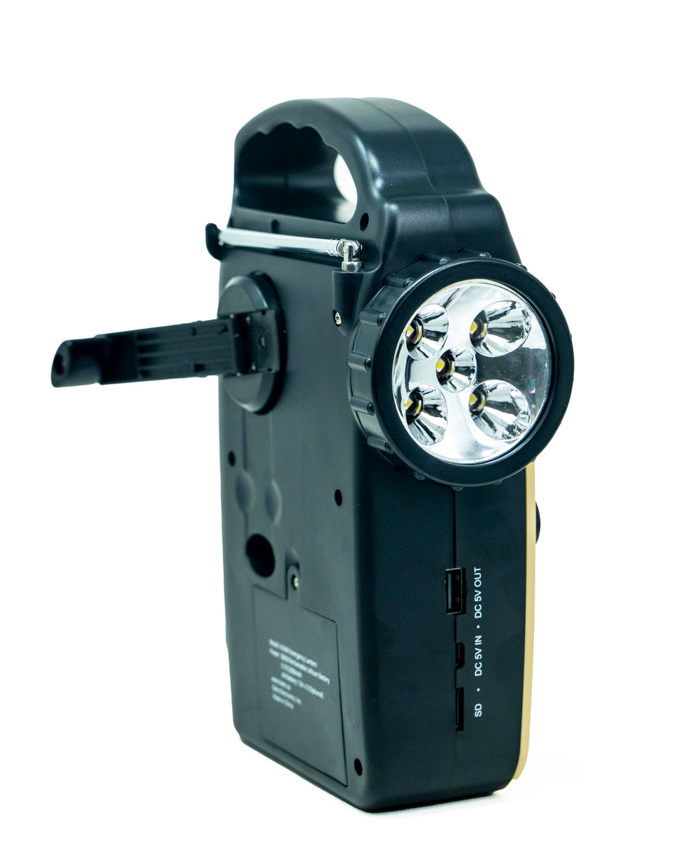 New - Kaito Led Flashlight, White Light, Black