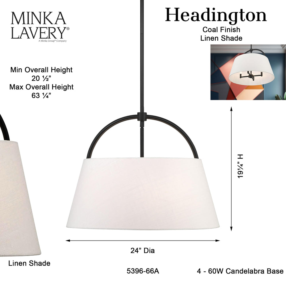 Open Box - Minka Lavery 5396-66A - Chandeliers Indoor Lighting