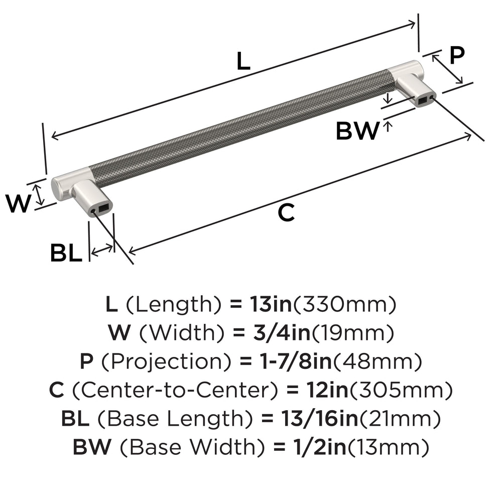 Open Box - Amerock BP54040PNGM - Pulls Cabinet Hardware
