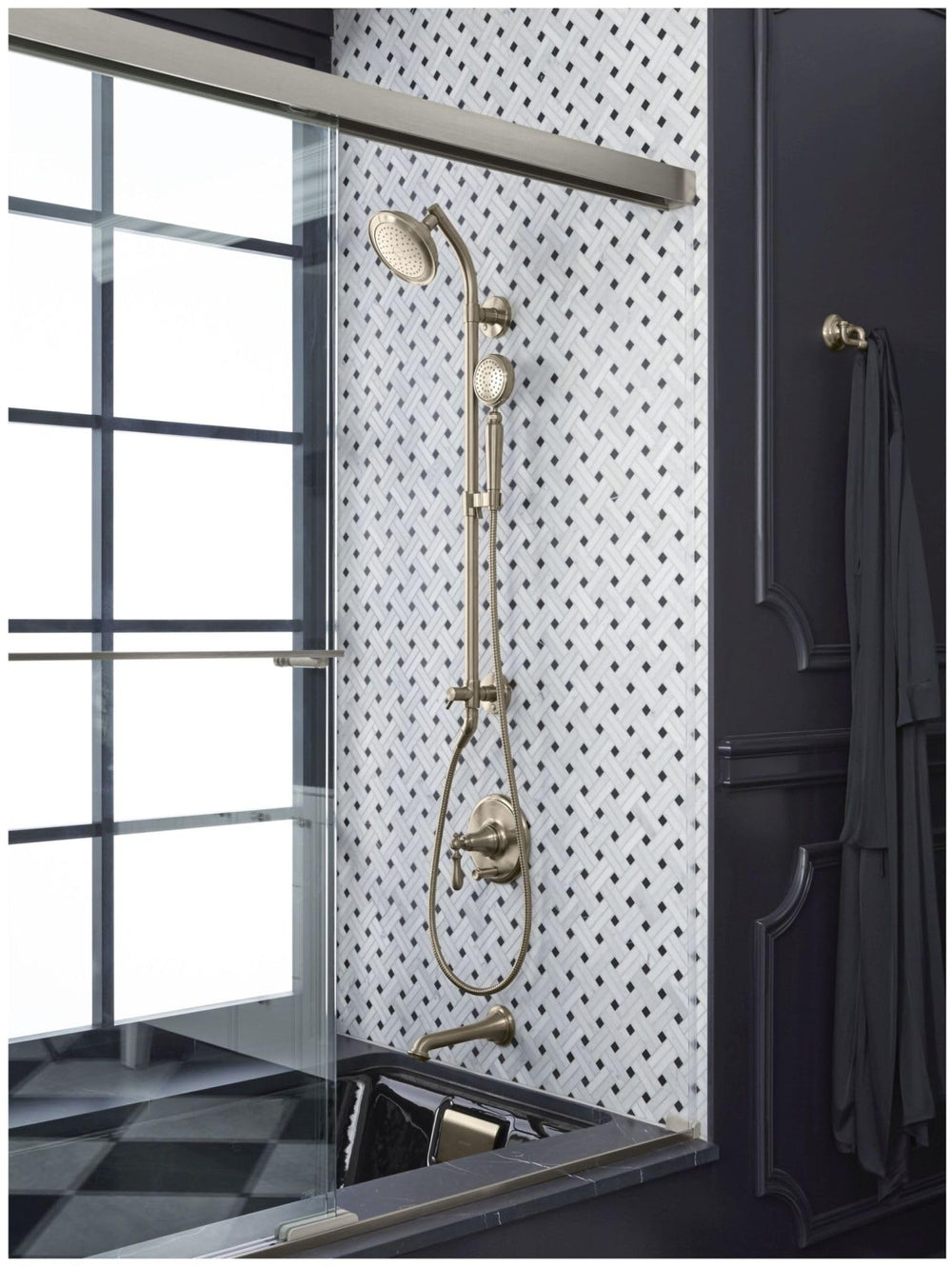 Open Box - Kohler K-45905-BL - Retrofit Showers Showers