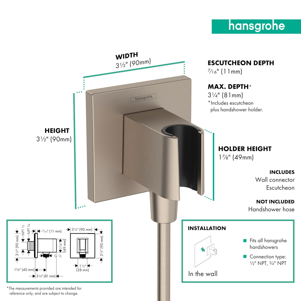 Open Box - Hansgrohe 26889821 - Shower Components Bath and Shower Accessories
