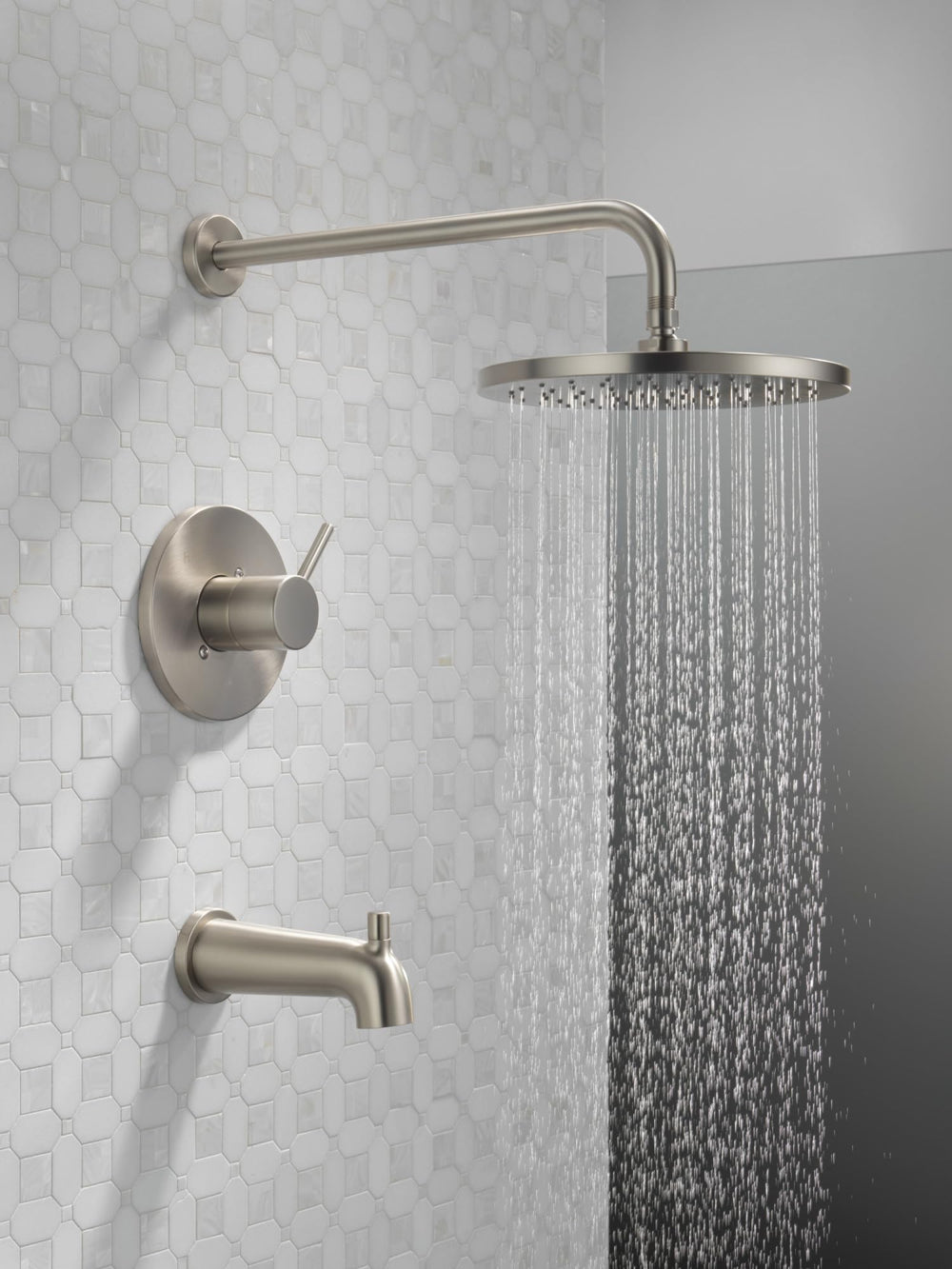 Open Box - Delta T14469-CZ-PP - Tub and Shower Showers