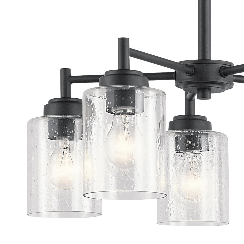 Open Box - Kichler 44030BK - Chandeliers Indoor Lighting