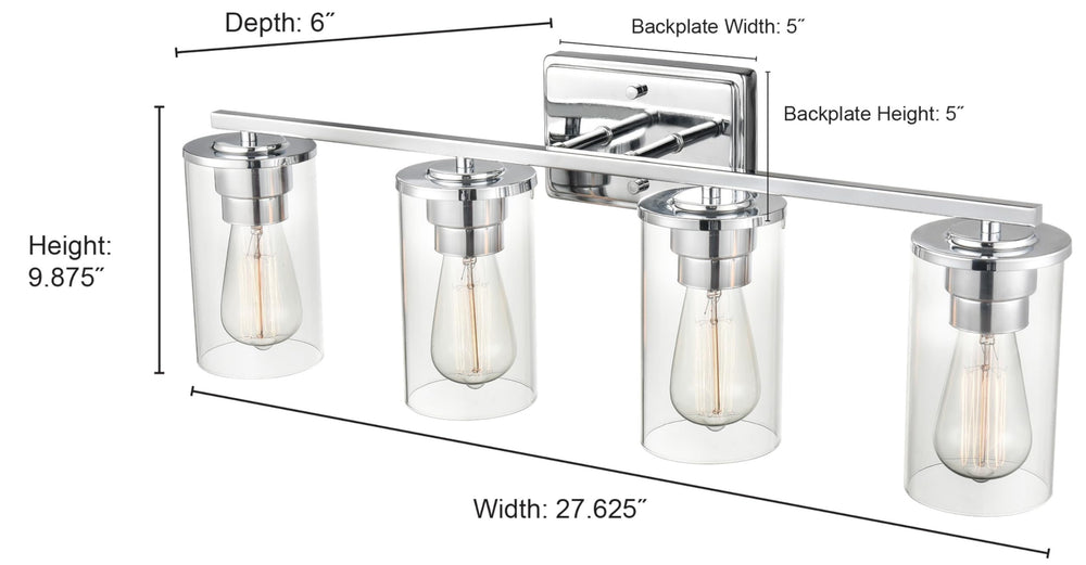 Open Box - Millennium Lighting 2704-MB - Bathroom Fixtures Indoor Lighting