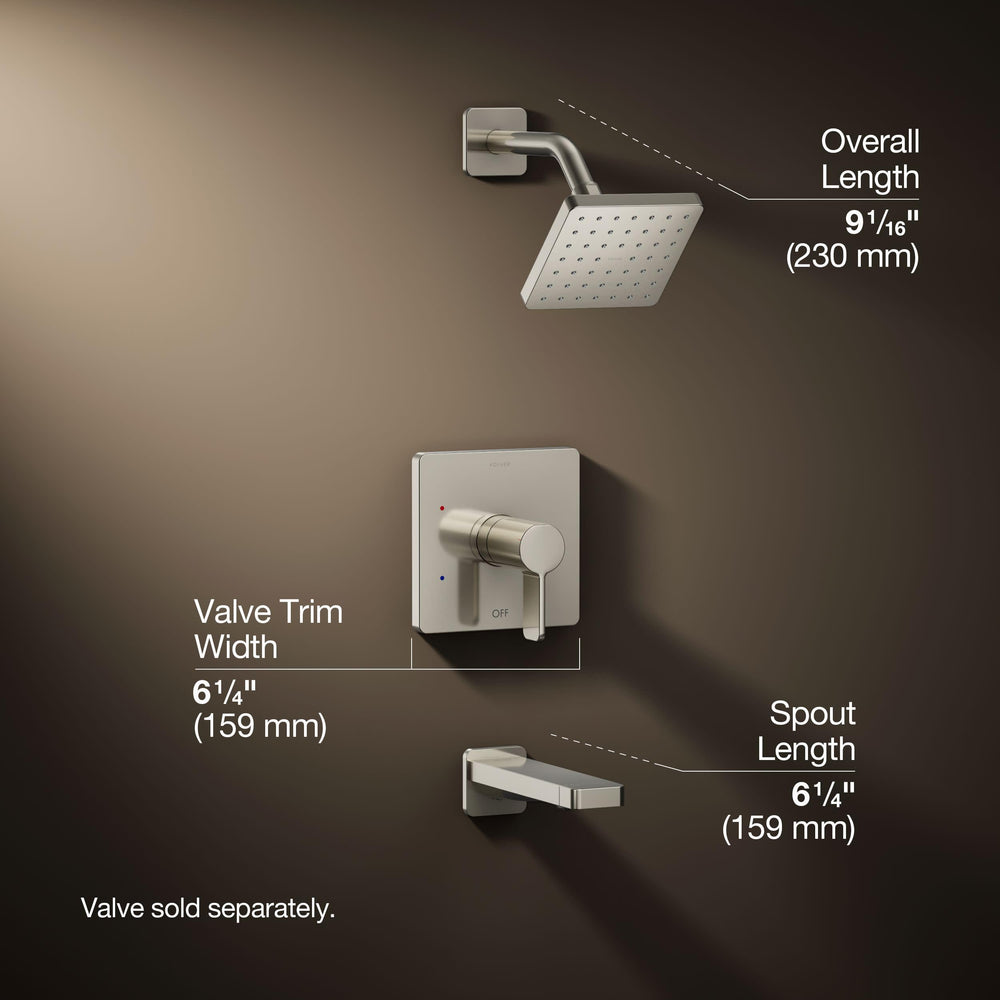 Open Box - Kohler K-TS23502-4-SN - Tub and Shower Showers