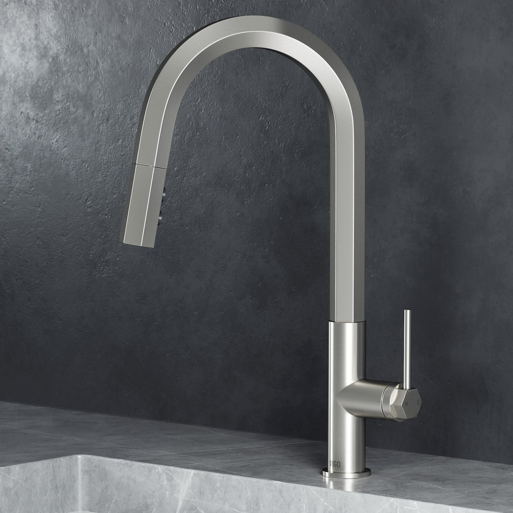 Open Box - Vigo VG02034ST - Kitchen Faucet