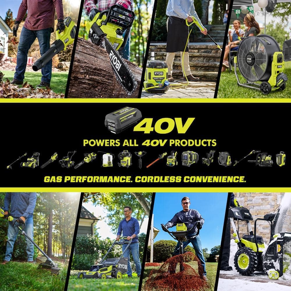 Used - RYOBI OP4040A1 40-Volt Lithium-Ion 4 Ah High Capacity Battery