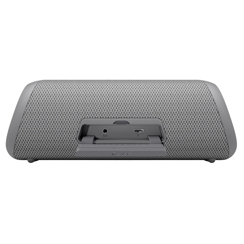 New - LG Xg5qgr Portable Gray Speakers 20w Bluetooth 2.1