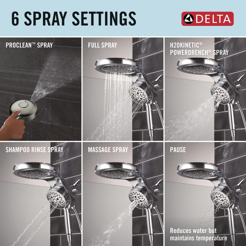 Open Box - Delta 56000-PR - Shower Heads Showers