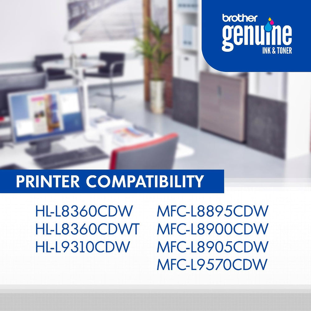 Used - Brother Printer TN436Y Super High Yield Toner- , Yellow