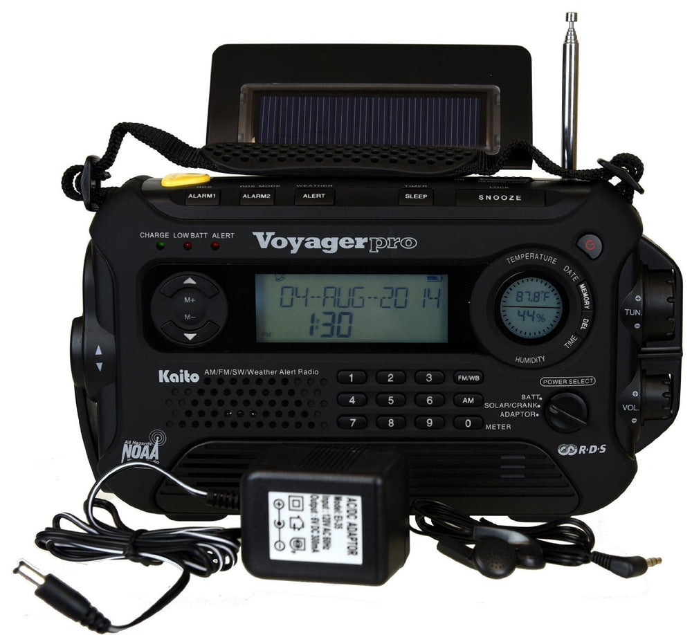 New - Kaito Portable Am/fm/sw Radio Black