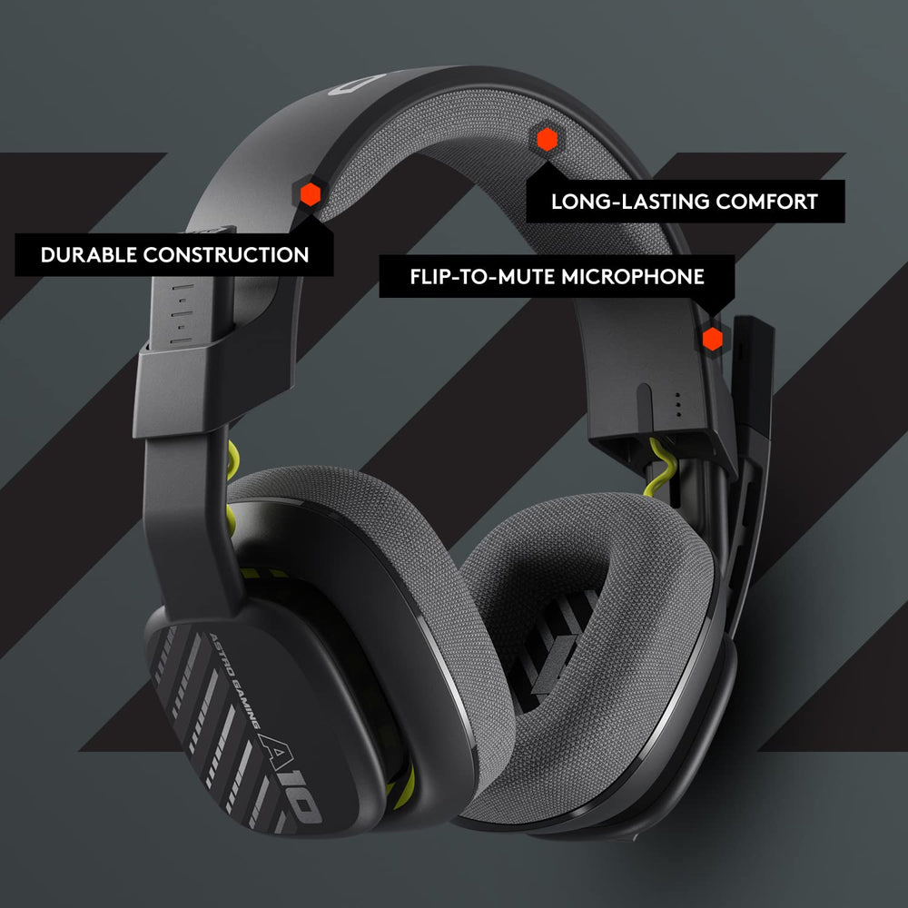 Astro A10 Gen 2 Wired Over-Ear Gaming Headset For Playstation 5 - Black
