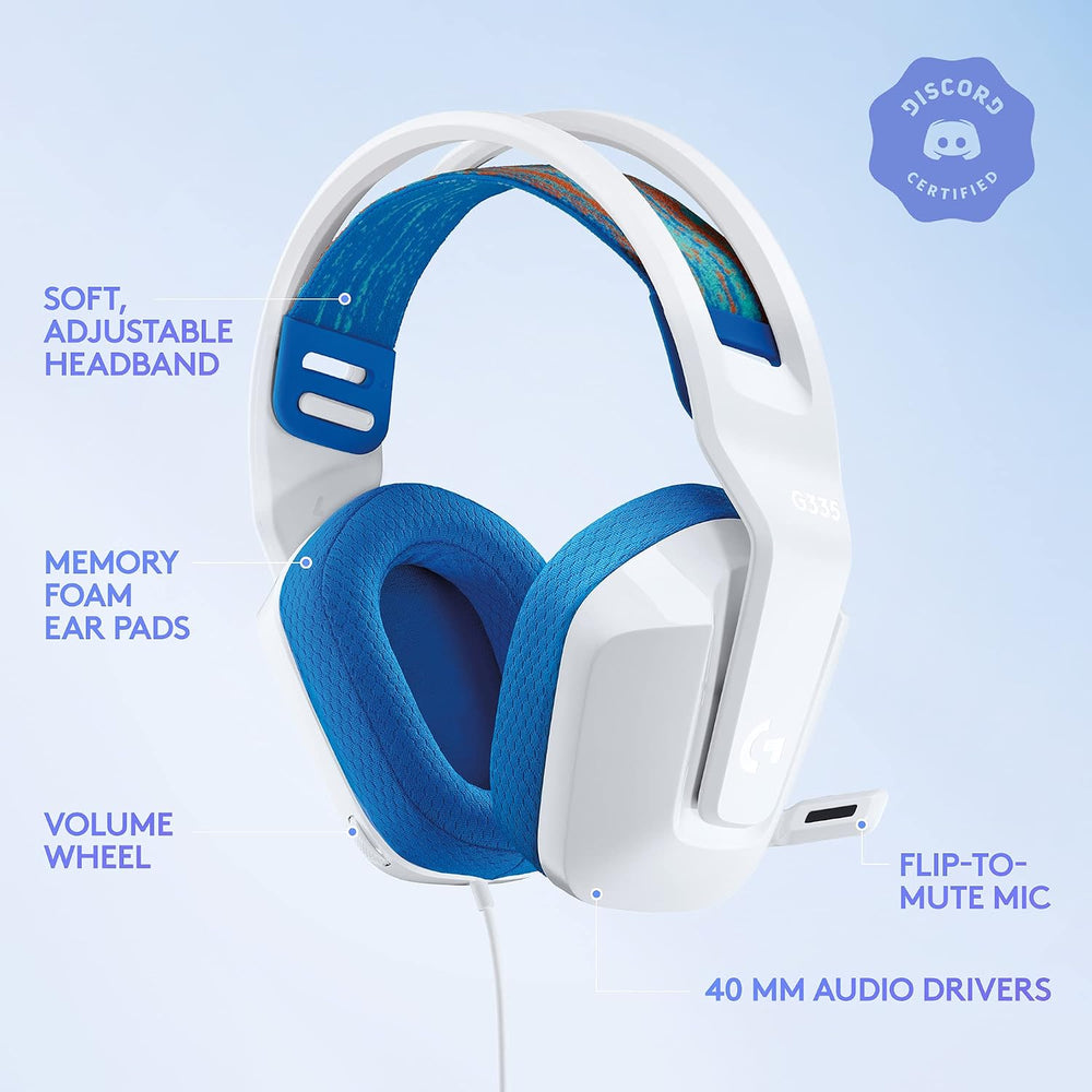 Refurbished - HEADSET PC-G535 LIGHTSPEED Wireless Gaming Headset-WHITE-2.4GHZ-WM SKU 981-001029